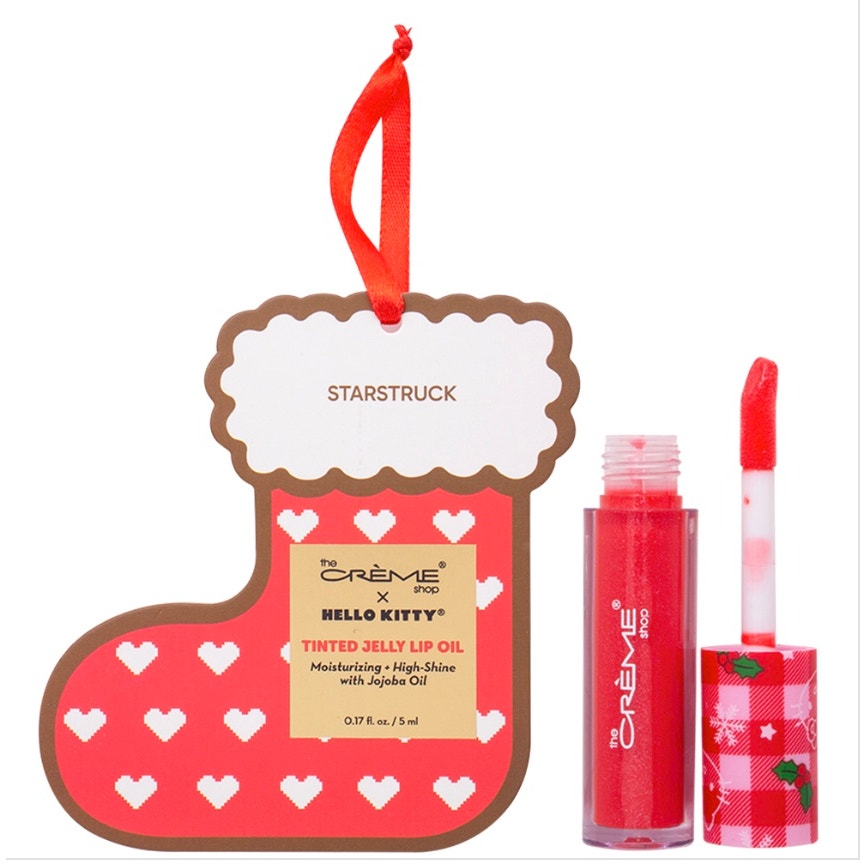 K-Care The Creme Shop X Hello Kitty Tinted Jelly Lip Oil Starstruck Sock*Holiday