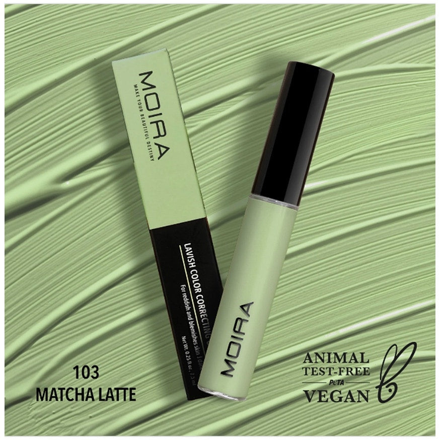 K-Care: Moira Lavish Color Correcting Concealer*Matcha Latte*Korean Makeup*