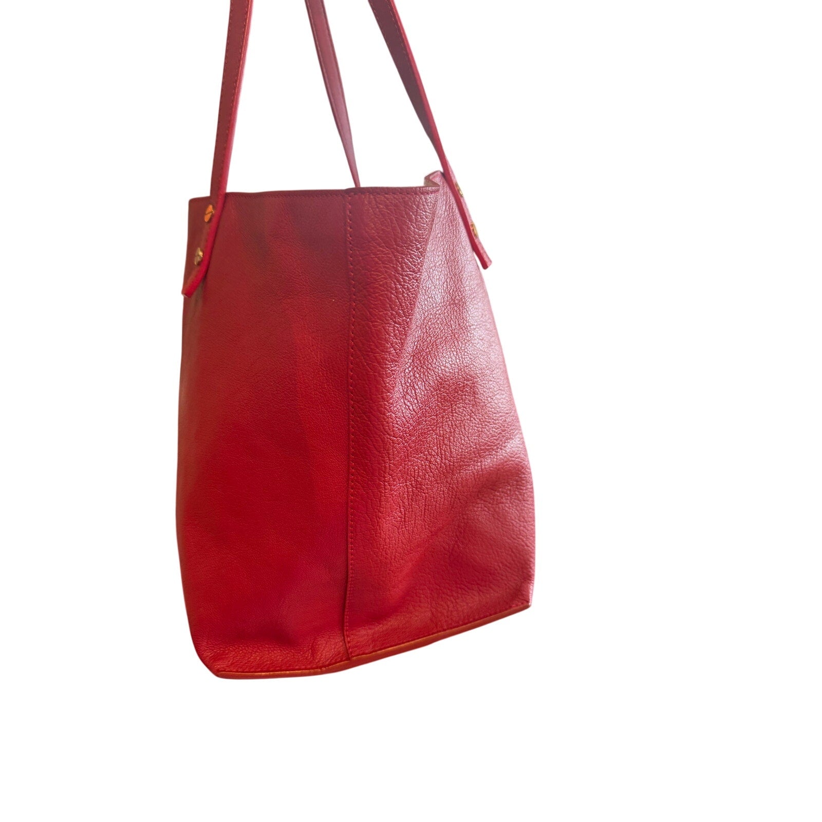 Chloe Red Leather Tote*Gorgeous condition*with COA