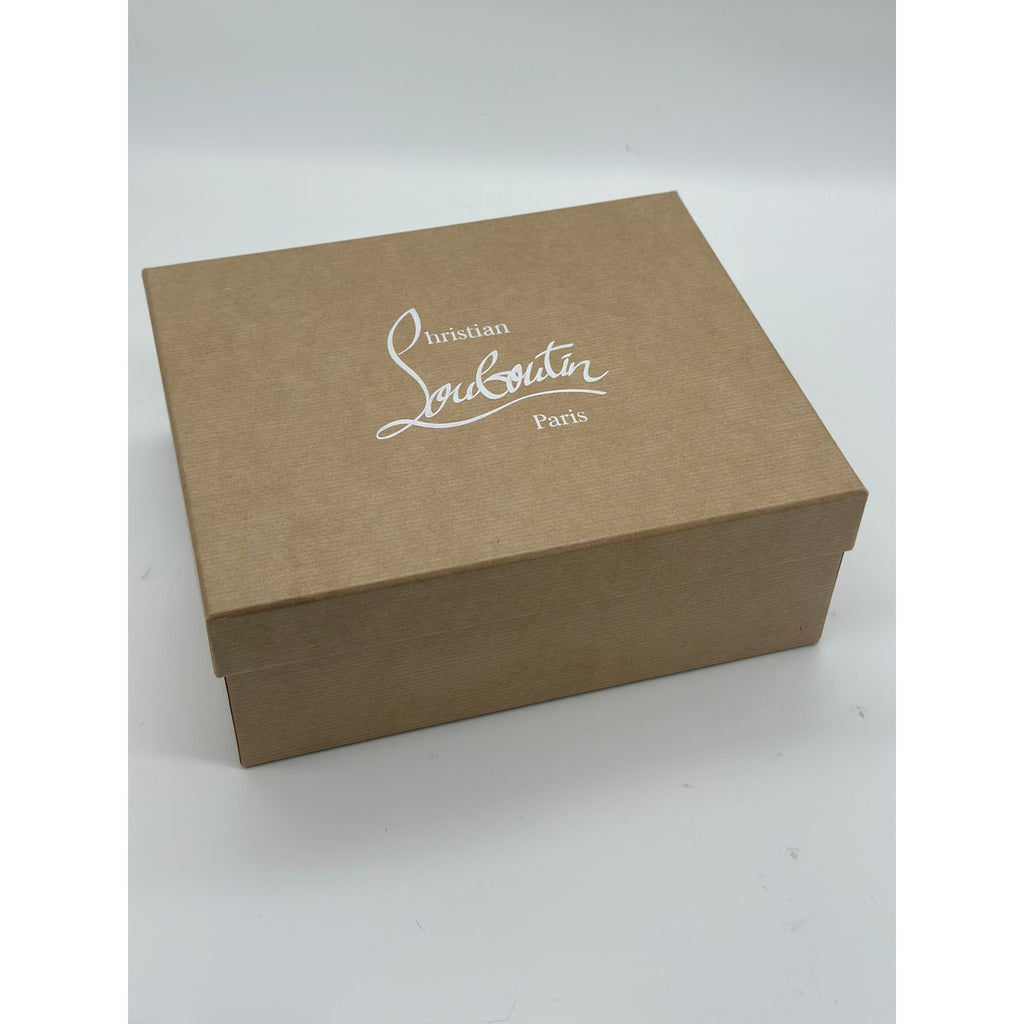 BNWT CHRISTIAN LOUBOUTIN Made In Italy Calf Leather Mini Loubila Chain Handle Shoulder Bag