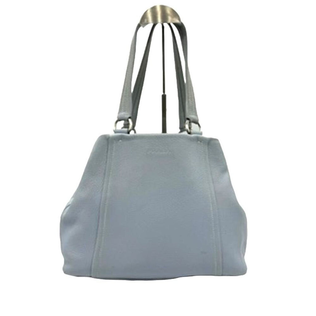 Prada‎ Vitello Daino Shoulder Bag*Beautiful Pale Blue*Great Condition w/COA
