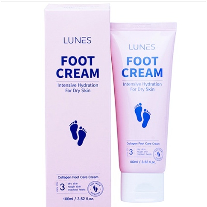 K-Care: Lunes Dry Skin Foot Cream*Intense Hydration*Collagen*Korean Skincare
