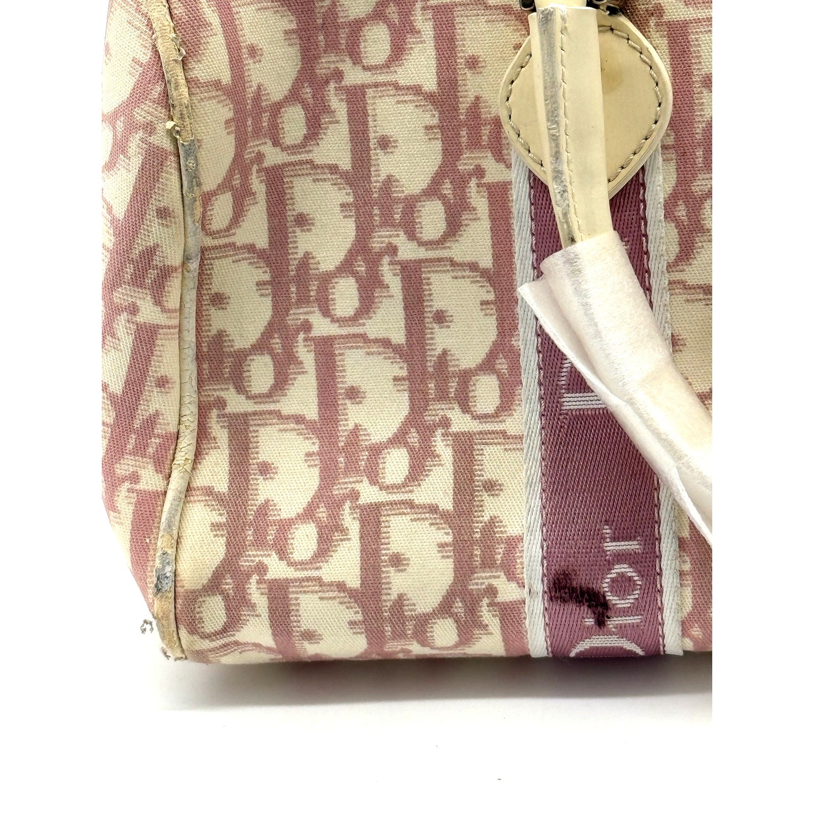 Christian Dior Pink Vintage Diorissimo Girly Boston Bag*Awesome bag!