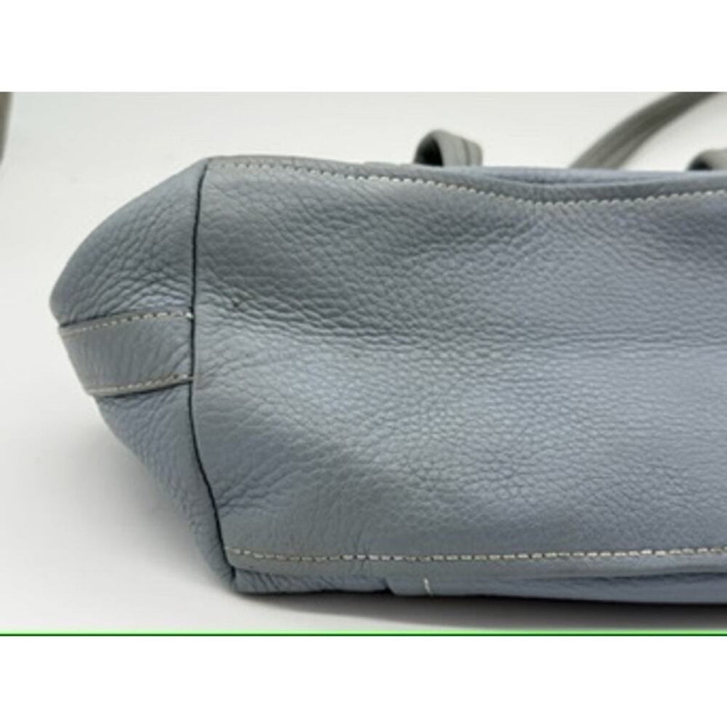 Prada‎ Vitello Daino Shoulder Bag*Beautiful Pale Blue*Great Condition w/COA