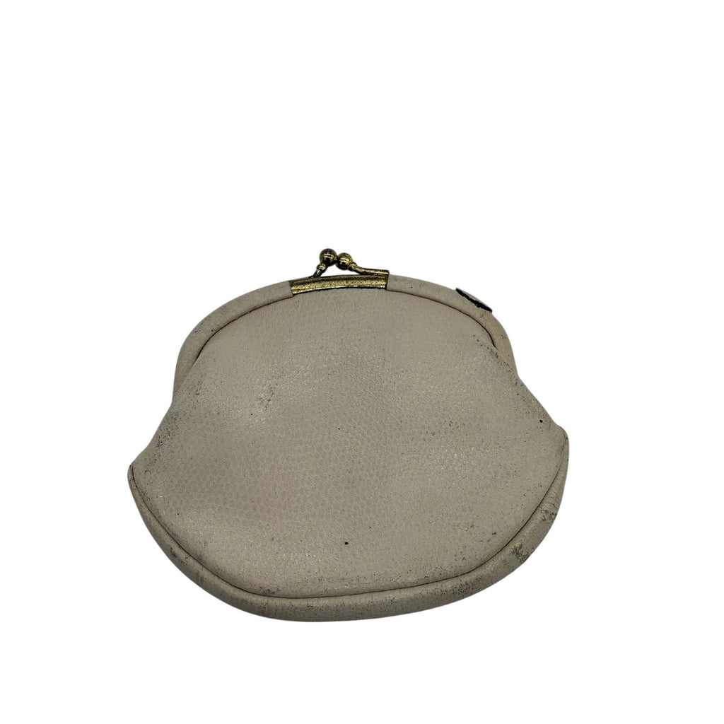 RARE KORET COIN PURSE*LEATHER*1940'S-1950'S ERA*Amazing little double kisslock