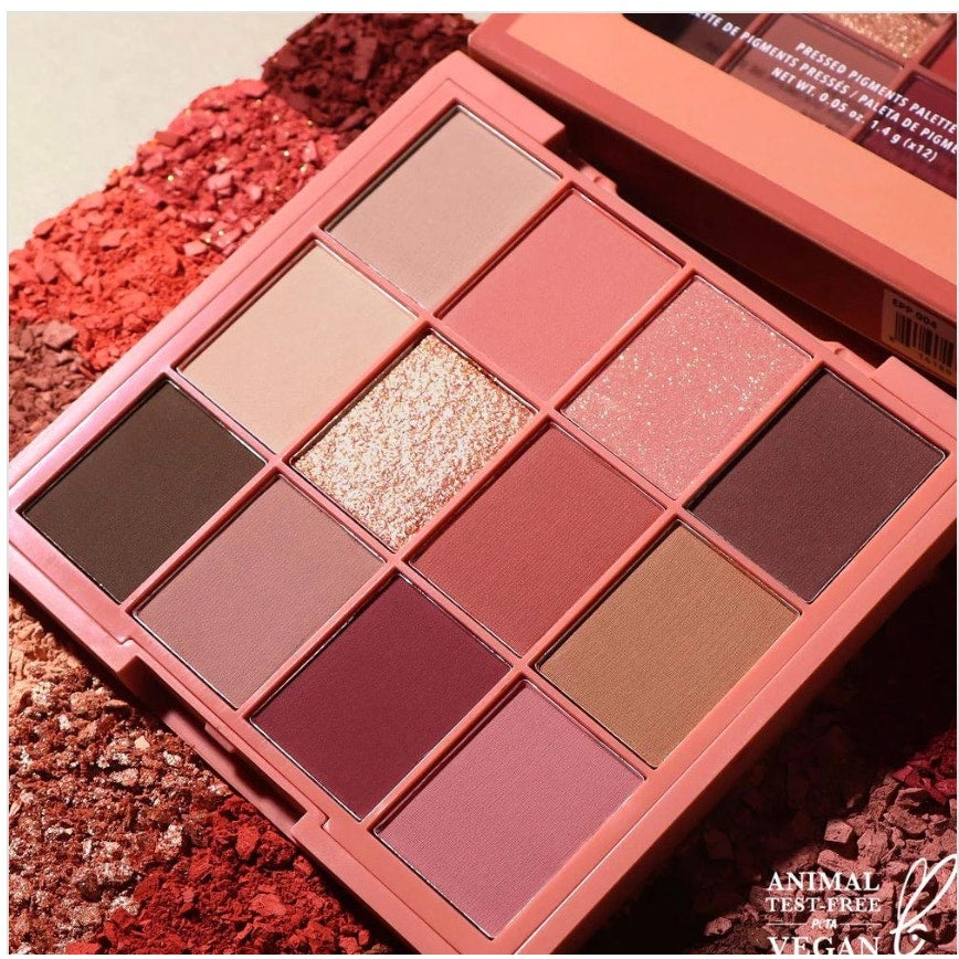 K-Care: Moira Beauty 4 Type Pigment Palette Eye Shadow*Pinks*Korean Makeup*