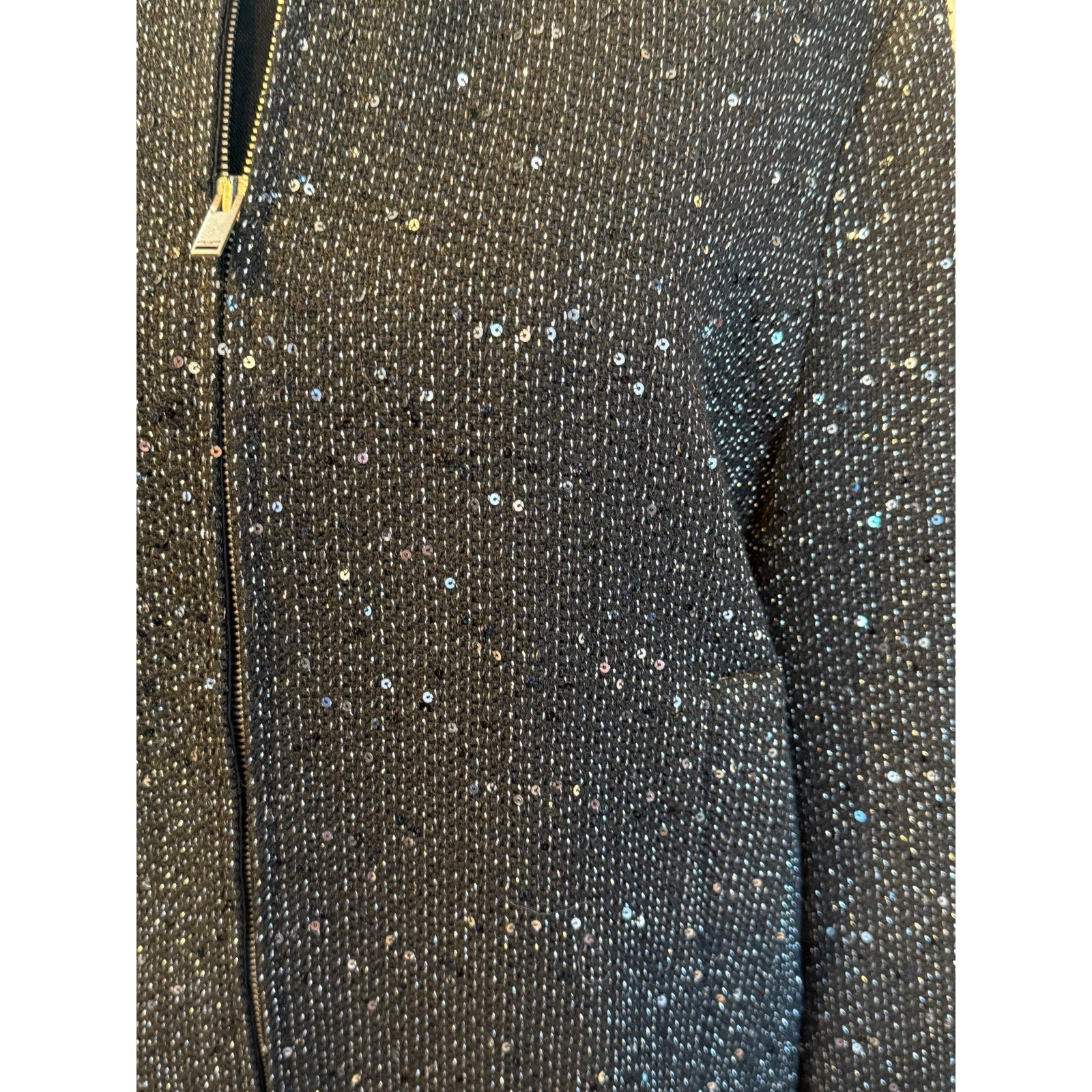 Saint Laurent Sequins Bomber Jacket*2019 Collection*BRAND-NEW with TAGS