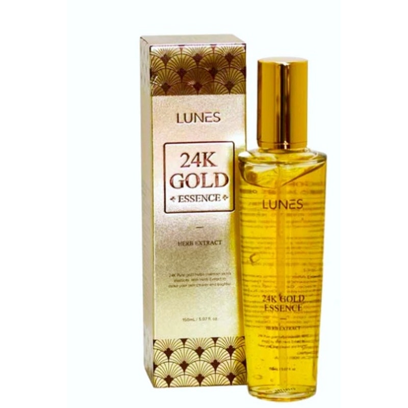 K-Care:Lunes 24K Gold Essense*Maintain Elasticity*Herbal Extract*Korean Skincare