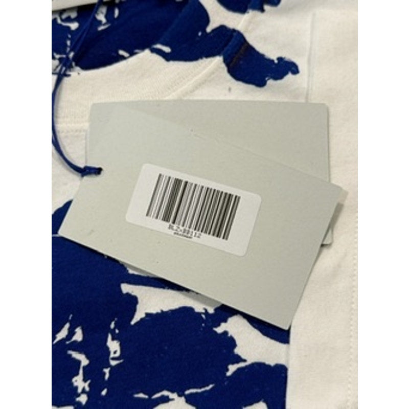 RETAIL $660 Burberry White EKD T-Shirt*Men's Large*NEW with Tags