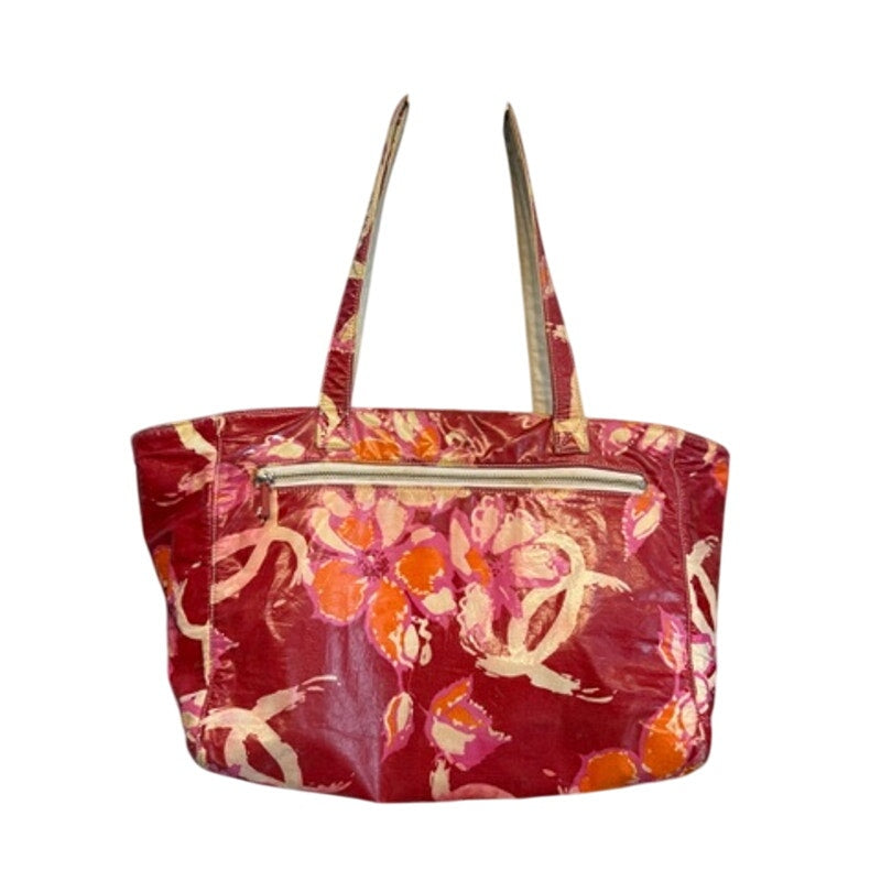 Authentic CHANEL Cruise Line High Summer Coco Mark Tote Bag*Red Pink Orange