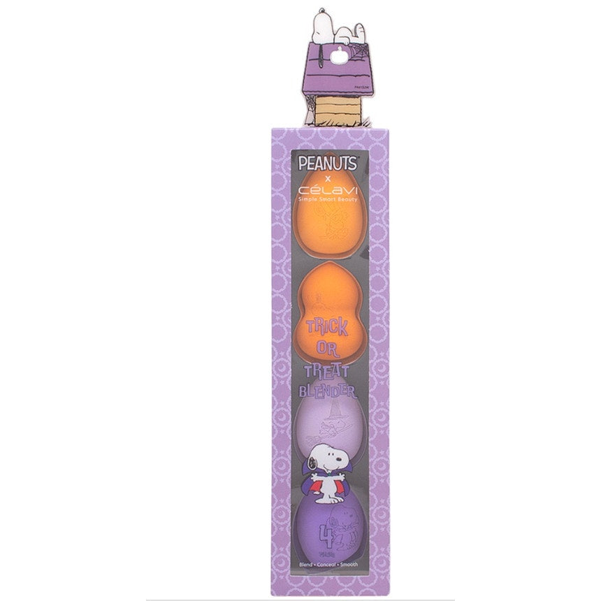 K-Care: Celavi X Peanuts Collab Trick Or Treat 4Pc Blender Set*KOREAN SKINCARE