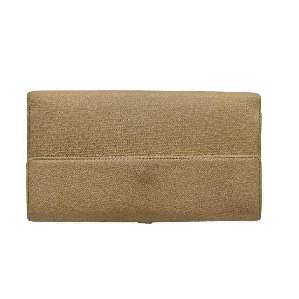 Chanel Interlocking CC Logo Continental Wallet*BEAUTIFUL Neutral COLOR