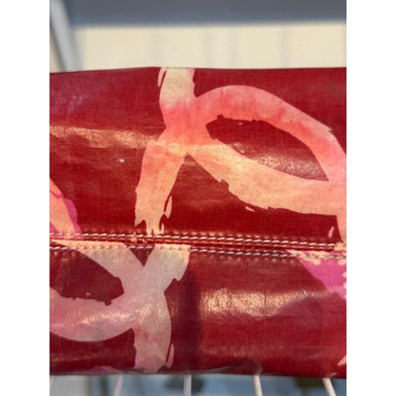 Authentic CHANEL Cruise Line High Summer Coco Mark Tote Bag*Red Pink Orange
