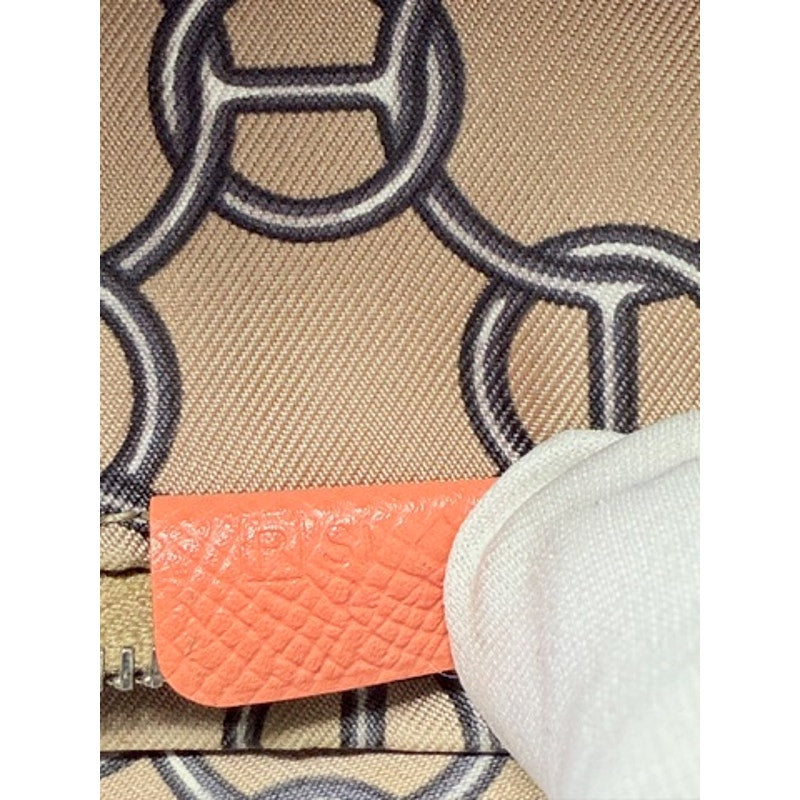 Hermes Azap Long Silk'in Flamingo Leather Wallet Pink*BEAUTIFUL CONDITION