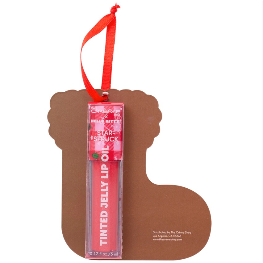 K-Care The Creme Shop X Hello Kitty Tinted Jelly Lip Oil Starstruck Sock*Holiday