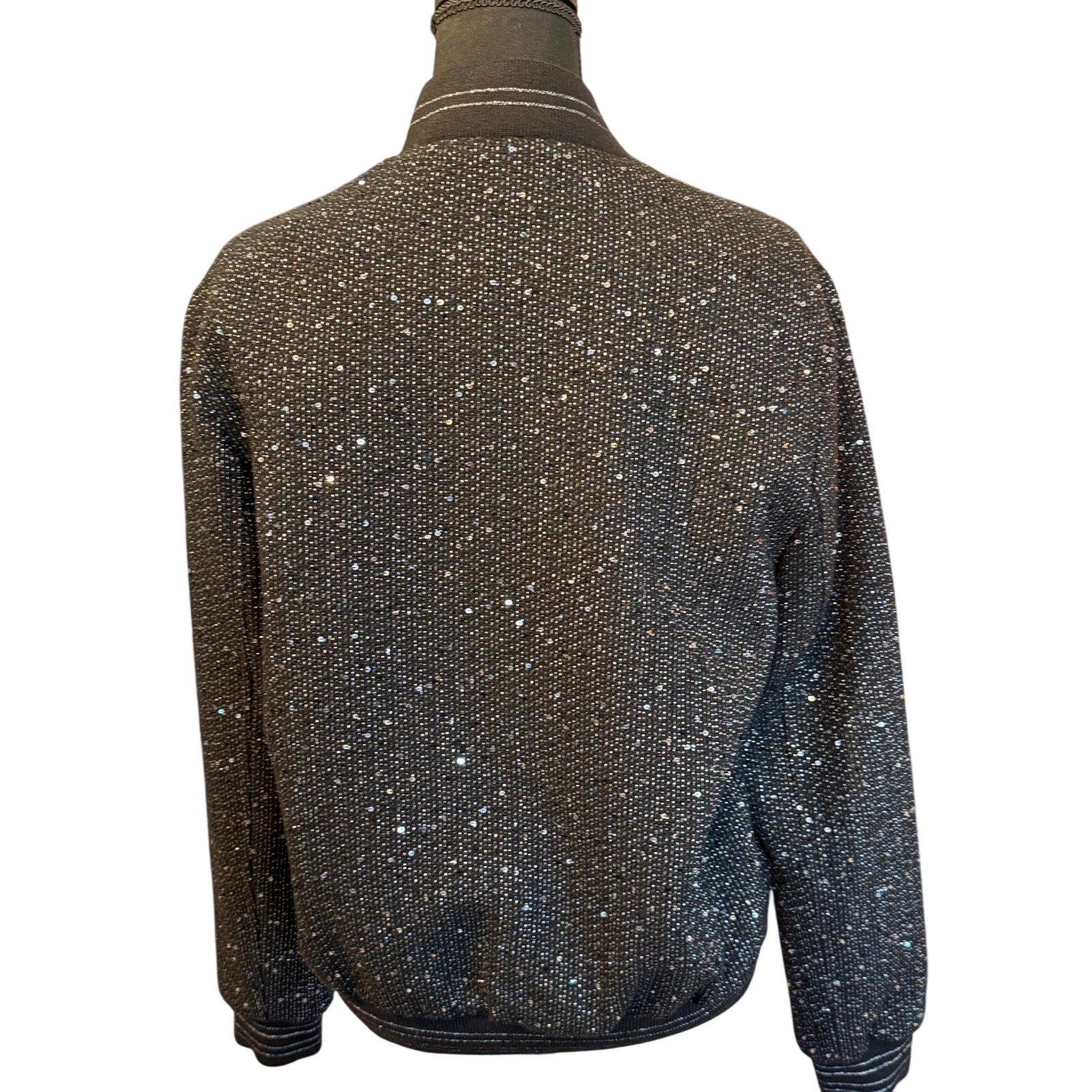 Saint Laurent Sequins Bomber Jacket*2019 Collection*BRAND-NEW with TAGS
