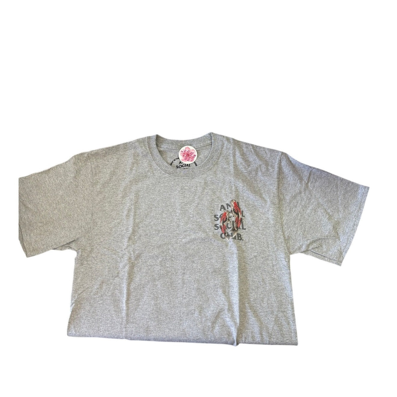 Anti Social Social Club Grey Koi Garden*Size M*SOLD OUT*New with tags