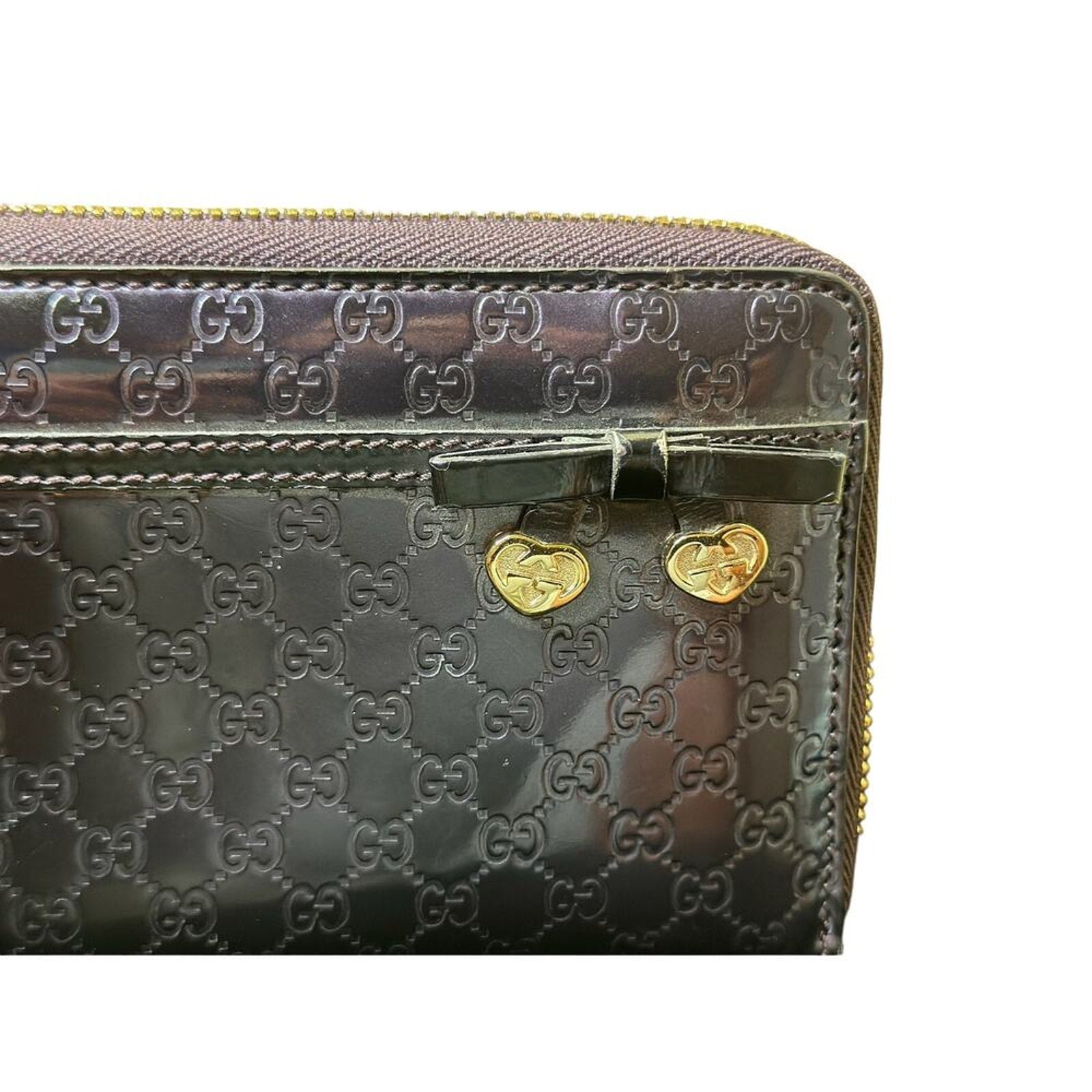 Rare Purple Gucci‎ Guccissima Long Wallet Zip Around*Beautiful! Great Condition!