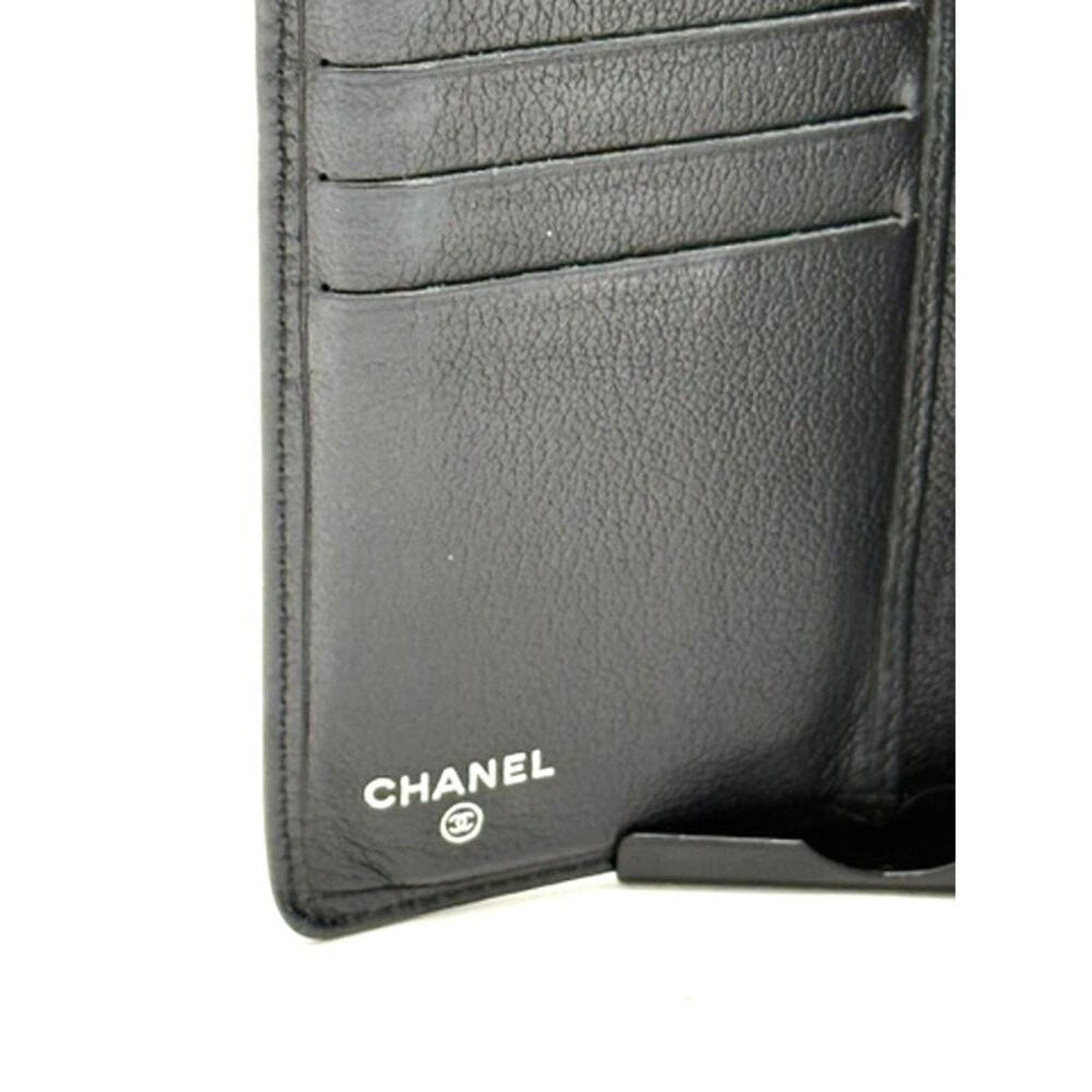 RARE Chanel Long‎ Wallet CC & Embossed Chanel Jacket*Original COA card & Sticker