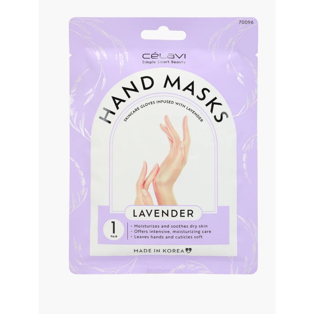 K-Care: Celavi Hand Masks with Lavender* 3 pack* 6 gloves*NEW in box*Korean