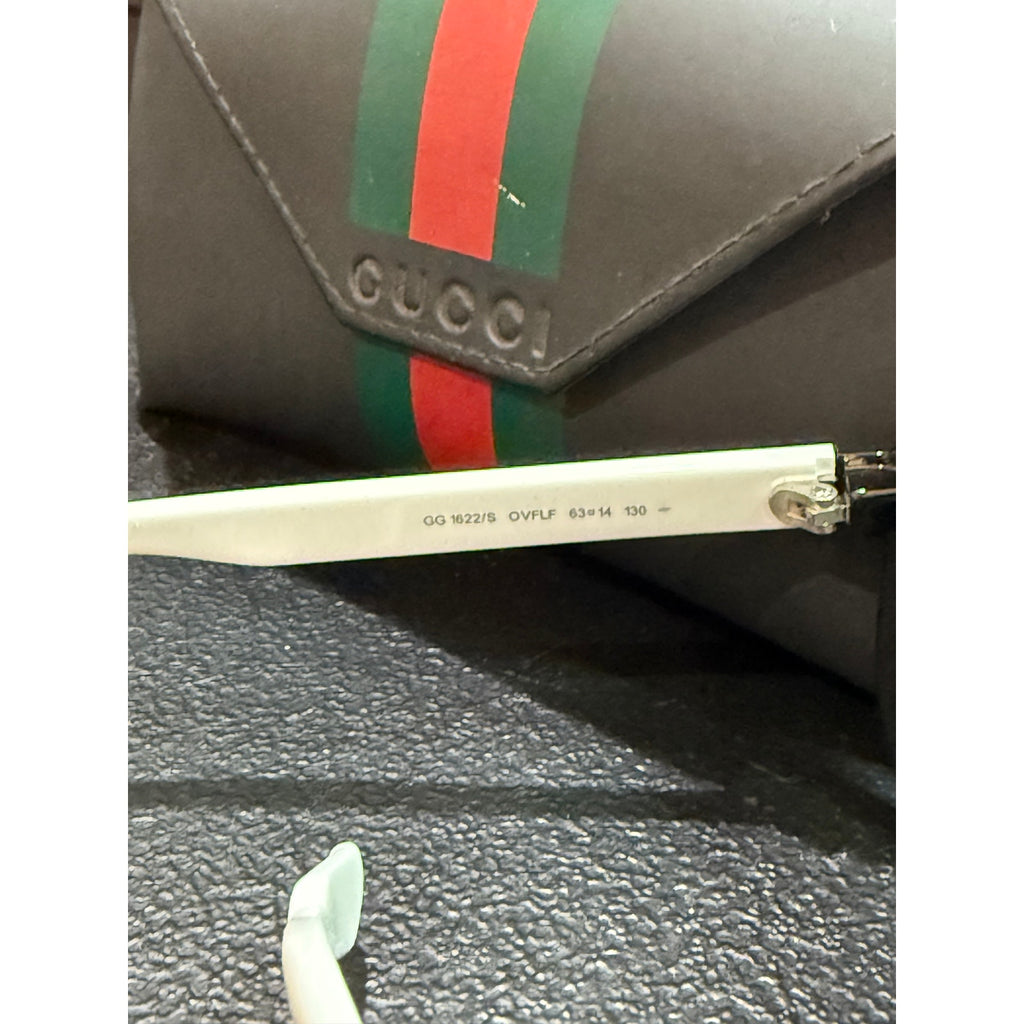 Vintage Gucci  Aviator Sunglasses GG 1622/S Black*63|14|130*Sherry line Case