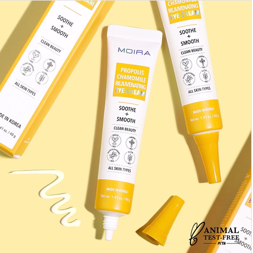 K-Care:Moira Eye Cream Propous Camomile *Soothe & Smooth*Korean Skincare