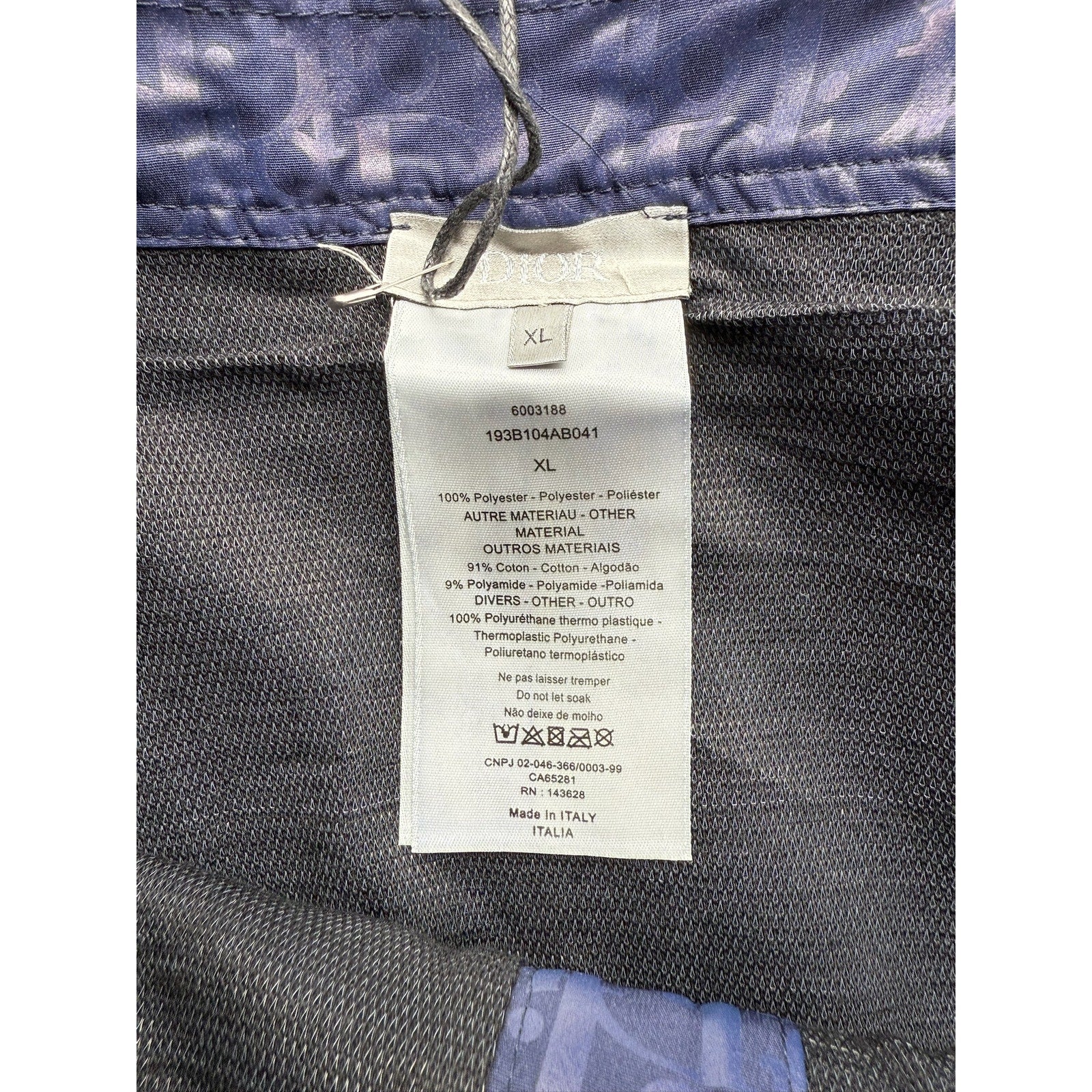 RETAIL $1295 Dior Trotter Swim Trunks*new with tags*COA also included*Size XL