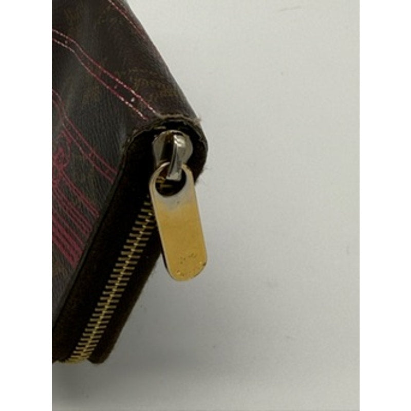 LOUIS VUITTON  Monogram 2014 Animation Silk Screen of Trunks*Limited Ed. Wallet*
