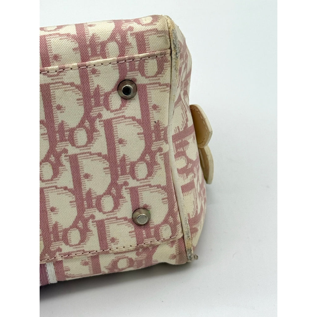 Christian Dior Pink Vintage Diorissimo Girly Boston Bag*Awesome bag!