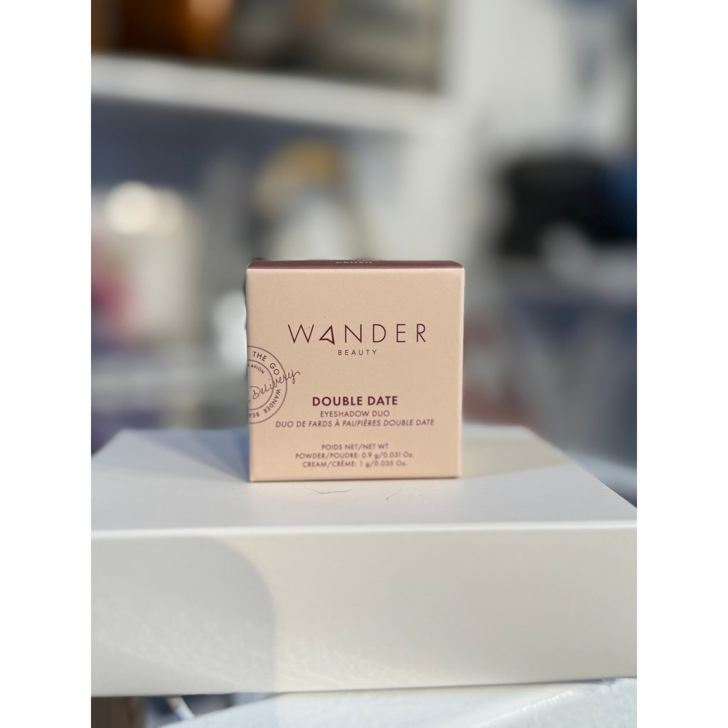 Wander Beauty Cream Eye Shadow+Radiant Powder Shadow DOUBLE DATE EYE SHADOW DUO