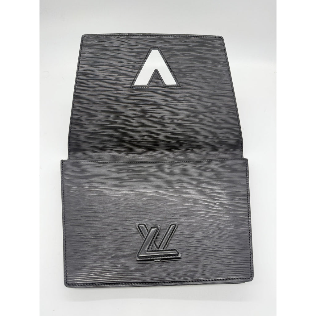 Louis Vuitton LV Twist Clutch in Black Epi Leather*BEAUTIFUL CLUTCH