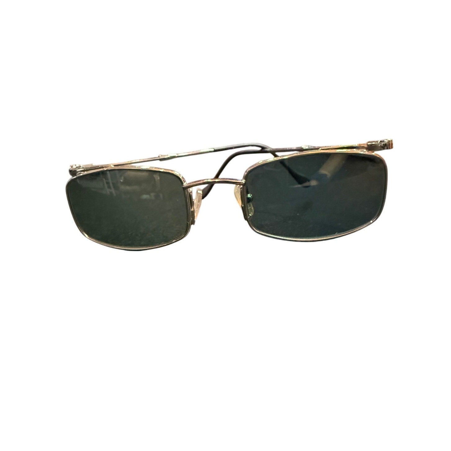 RARE CHANEL Vintage Square Sunglasses*Unisex*CHANEL logo glasses*unbranded case