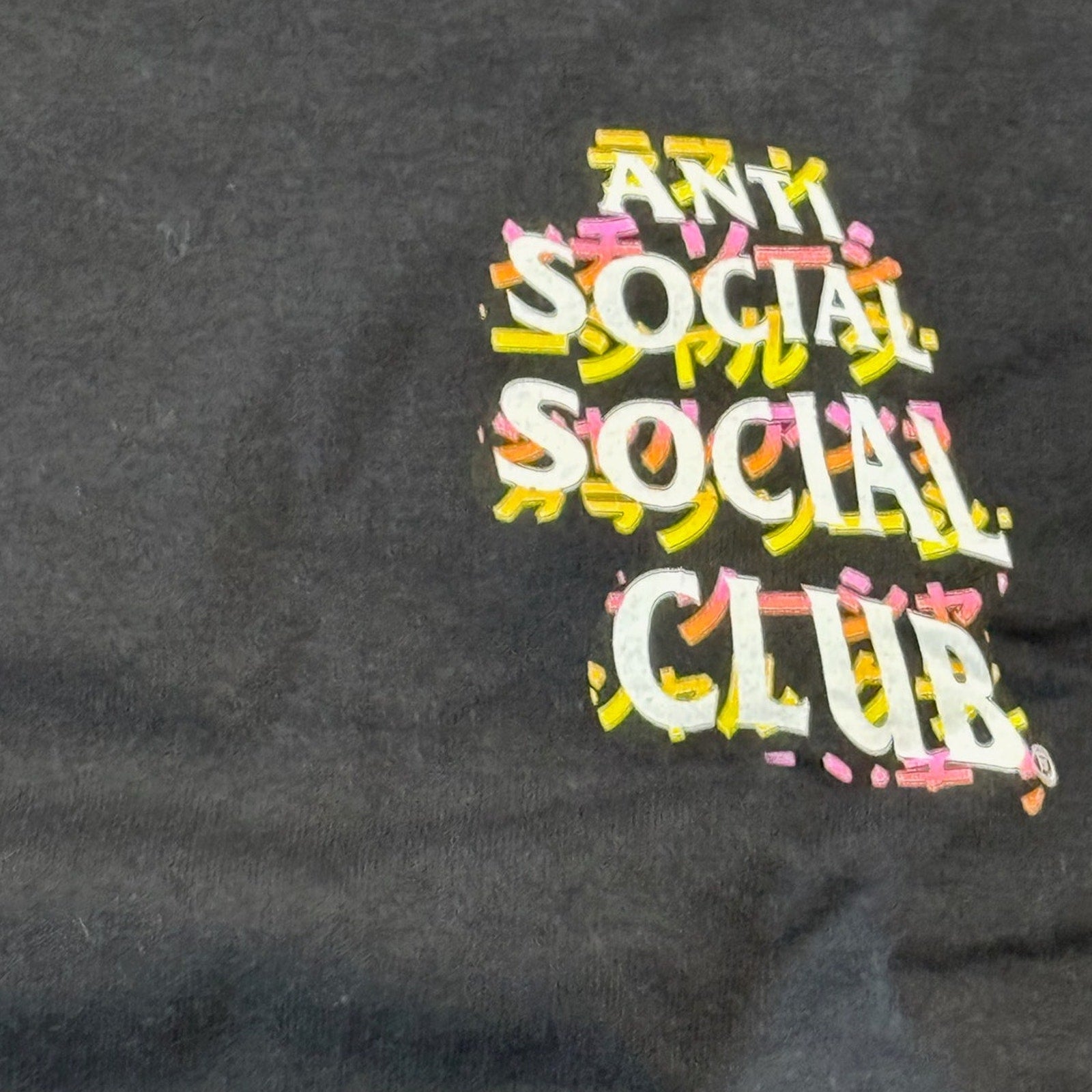 Anti Social Social Club Twisted Quickness Tee*Size XL*NEW WITH TAGS